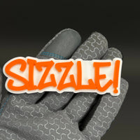 1PC SIZZLE! 3D Acrylic Badge - Car Truck Emblem Fender Tailgate Trunk Sticker
