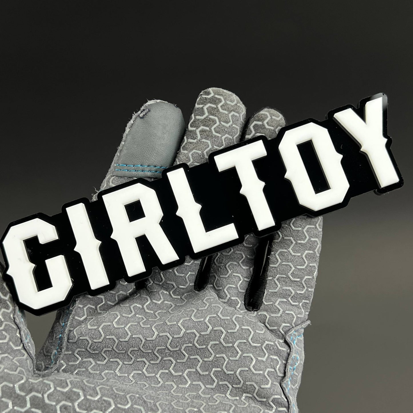 GirlToy 3D Acrylic Badge - Car Truck Emblem Fender Tailgate Trunk Sticker