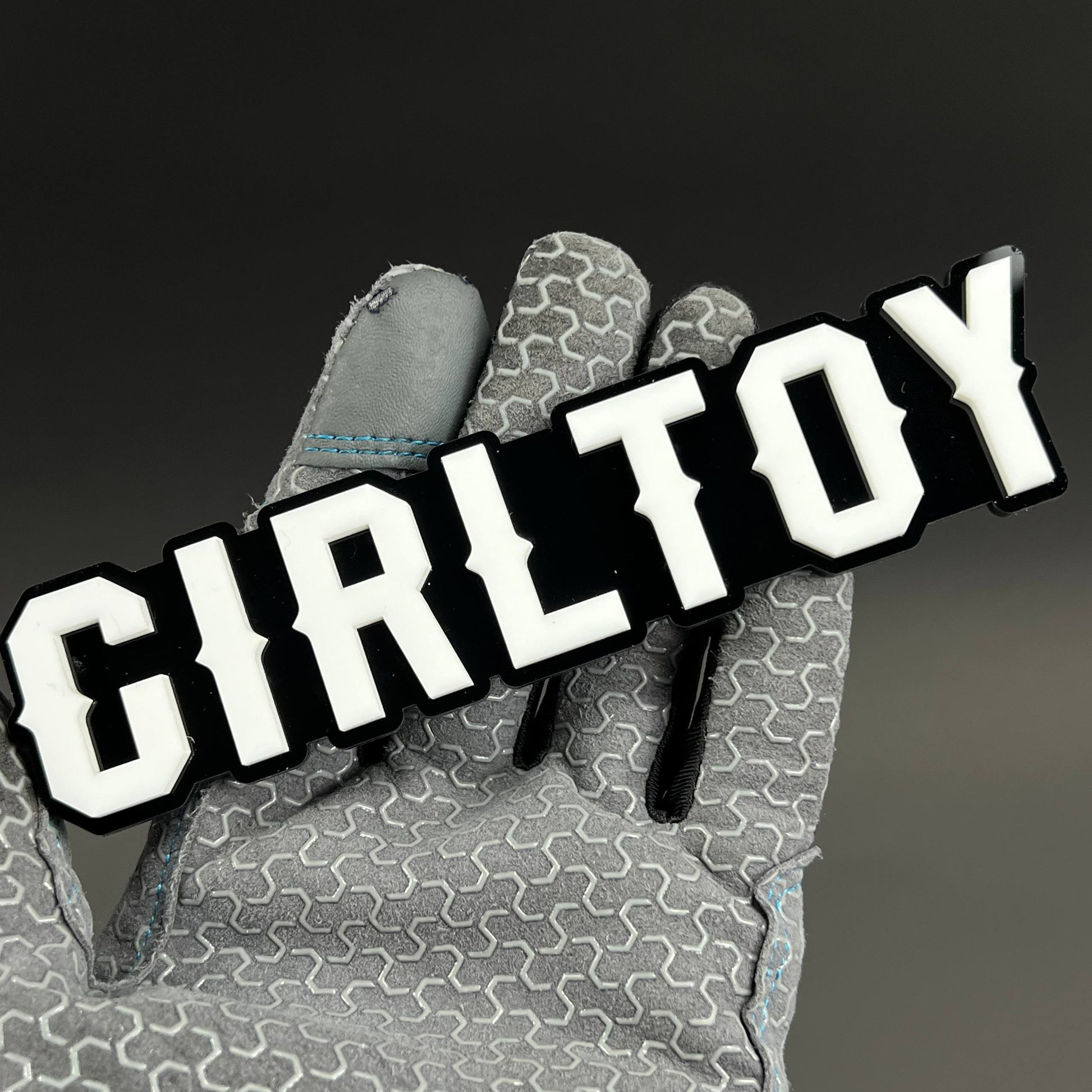 GirlToy 3D Acrylic Badge - Car Truck Emblem Fender Tailgate Trunk Sticker
