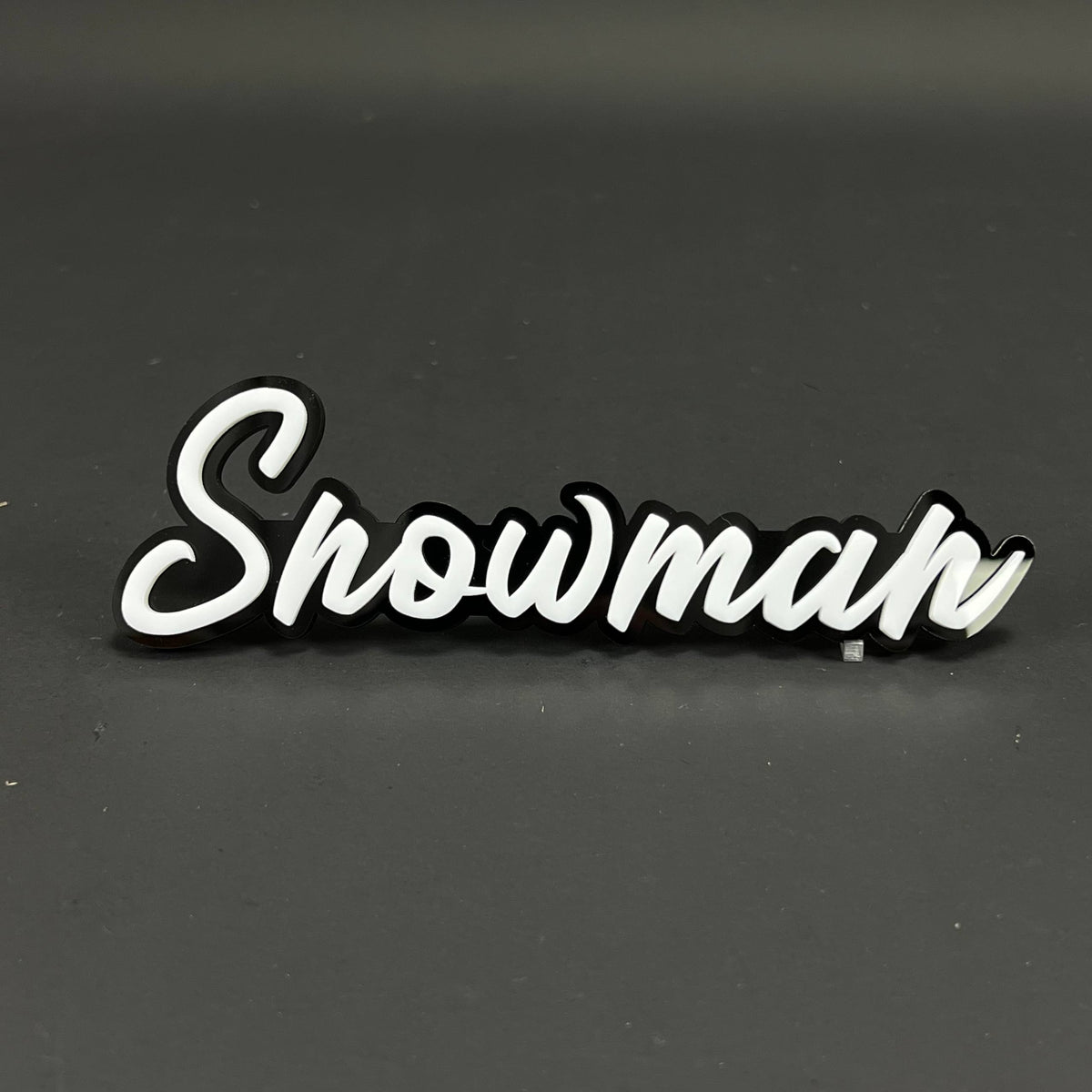 1PC Snowman 3D Acrylic Badge - Car Truck Emblem Fender Tailgate Trunk Sticker