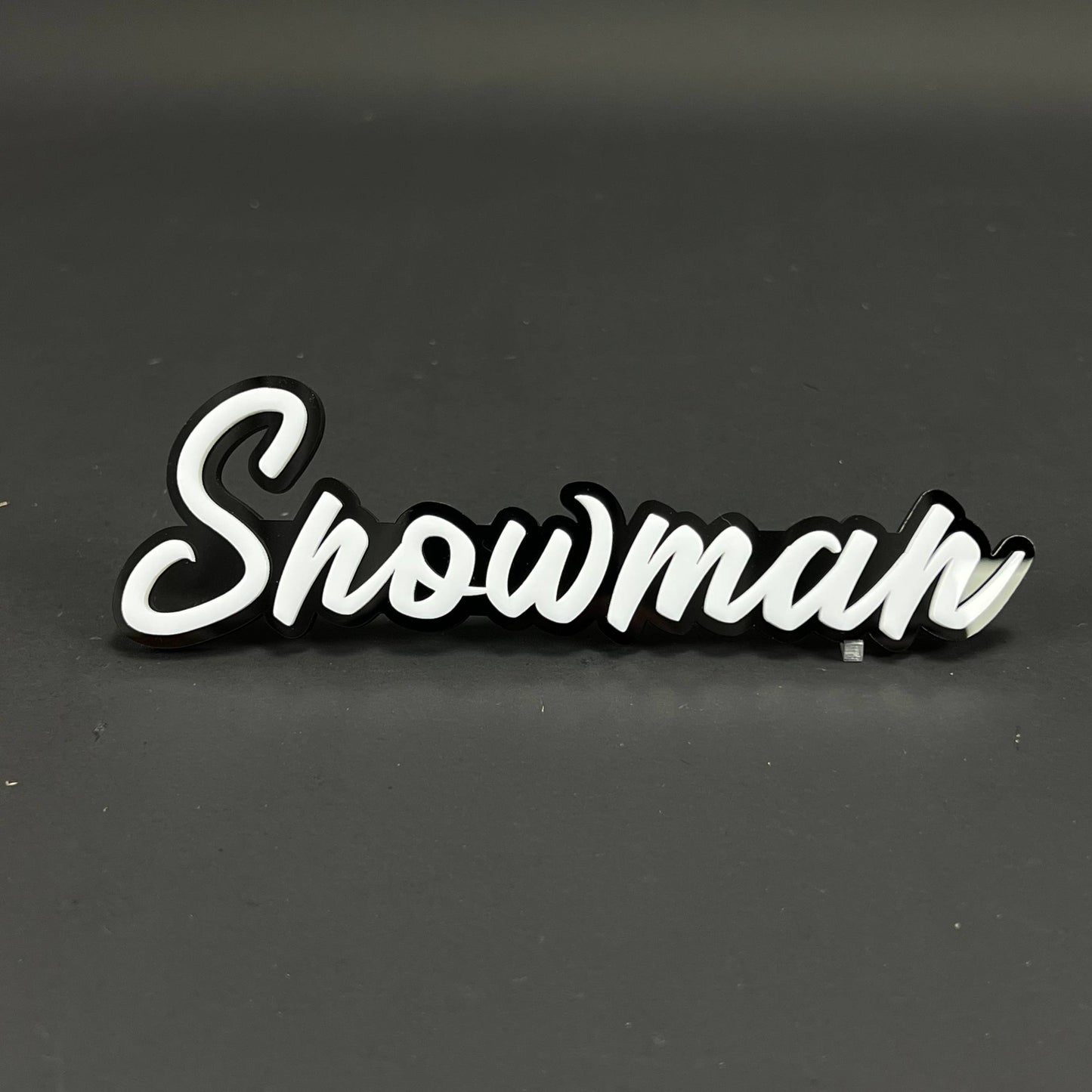 1PC Snowman 3D Acrylic Badge - Car Truck Emblem Fender Tailgate Trunk Sticker