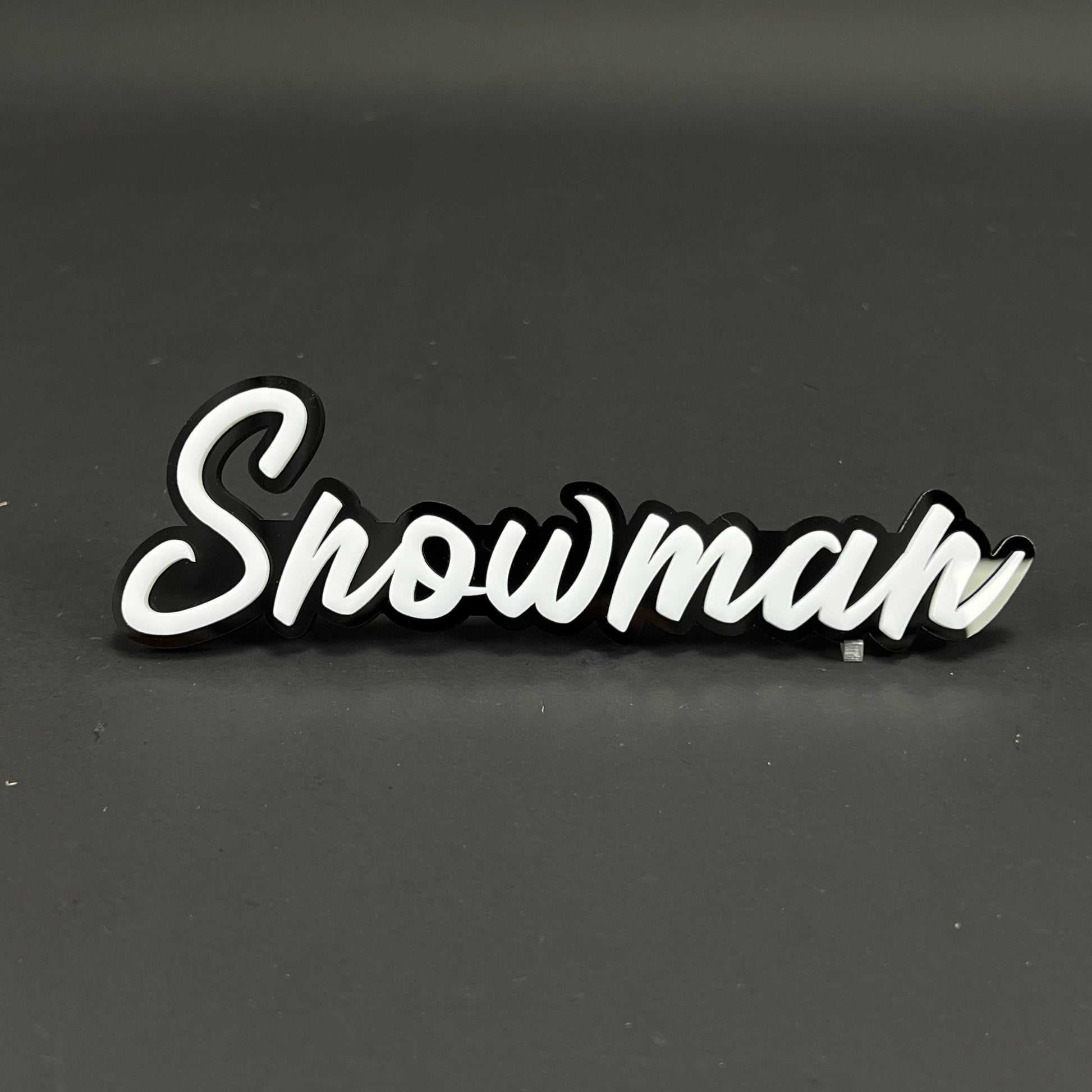 1PC Snowman 3D Acrylic Badge - Car Truck Emblem Fender Tailgate Trunk Sticker