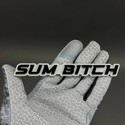 1PC SUM BITCH 3D Acrylic Badge - Car Truck Emblem Fender Tailgate Trunk Sticker