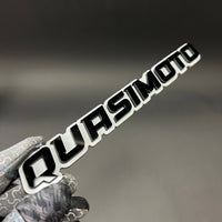 1PC QUASIMOTO 3D Acrylic Badge - Car Truck Emblem Fender Tailgate Trunk Sticker