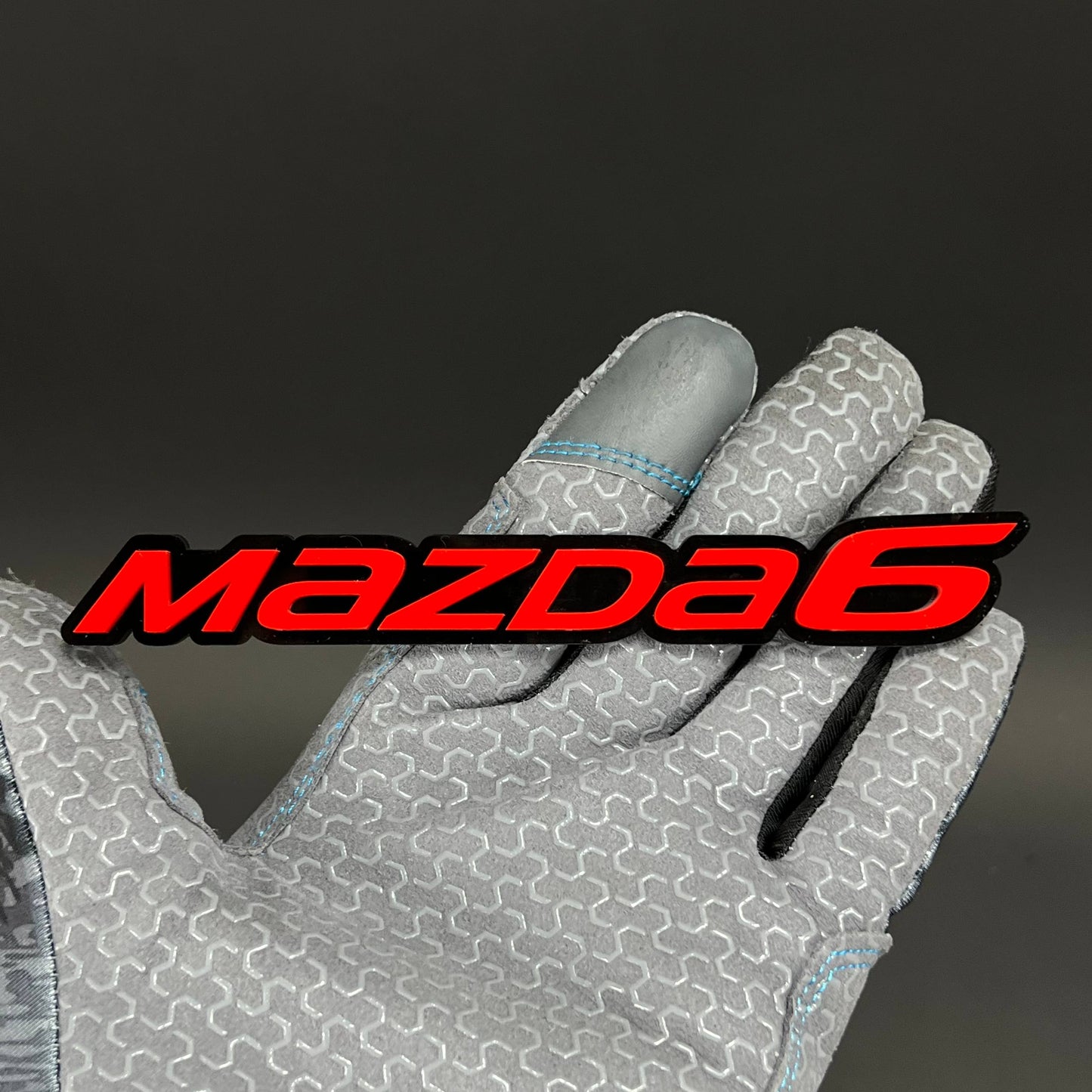 1PC MAZDA6 3D Acrylic Badge - Car Truck Emblem Fender Tailgate Trunk Sticker