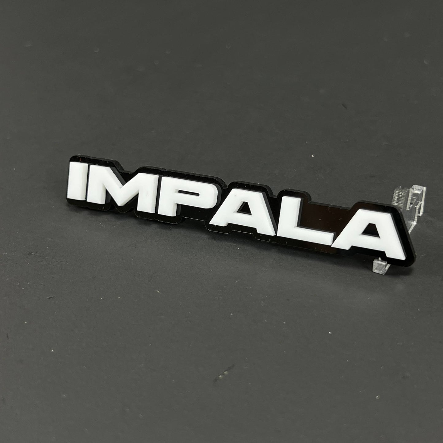 1PC IMPALA 3D Acrylic Badge - Car Truck Emblem Fender Tailgate Trunk Sticker