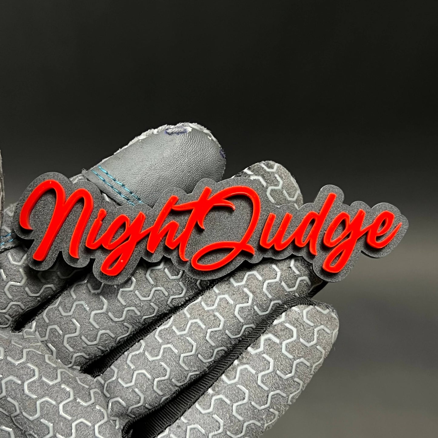 1PC NightJudge 3D Acrylic Badge - Car Truck Emblem Fender Tailgate Trunk Sticker