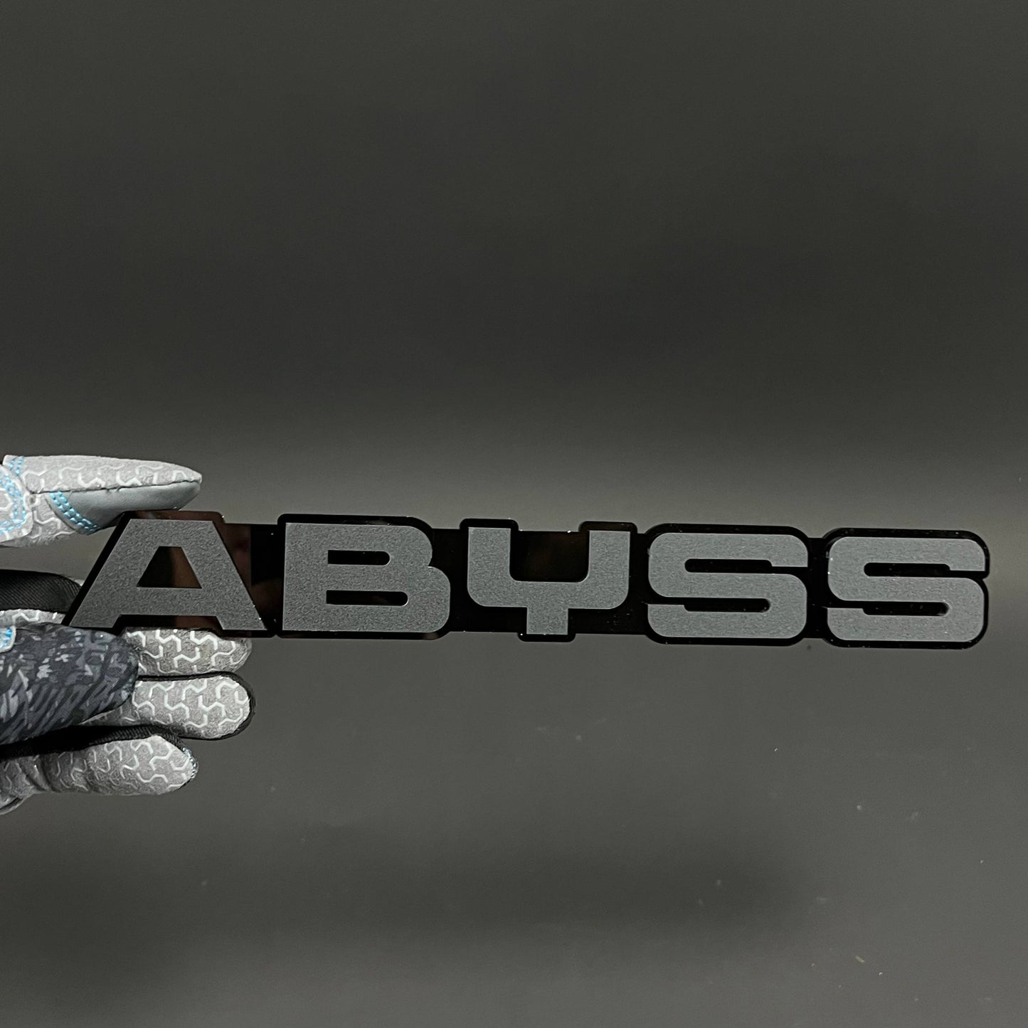 1PC ABYSS 3D Acrylic Badge - Car Truck Emblem Fender Tailgate Trunk Sticker