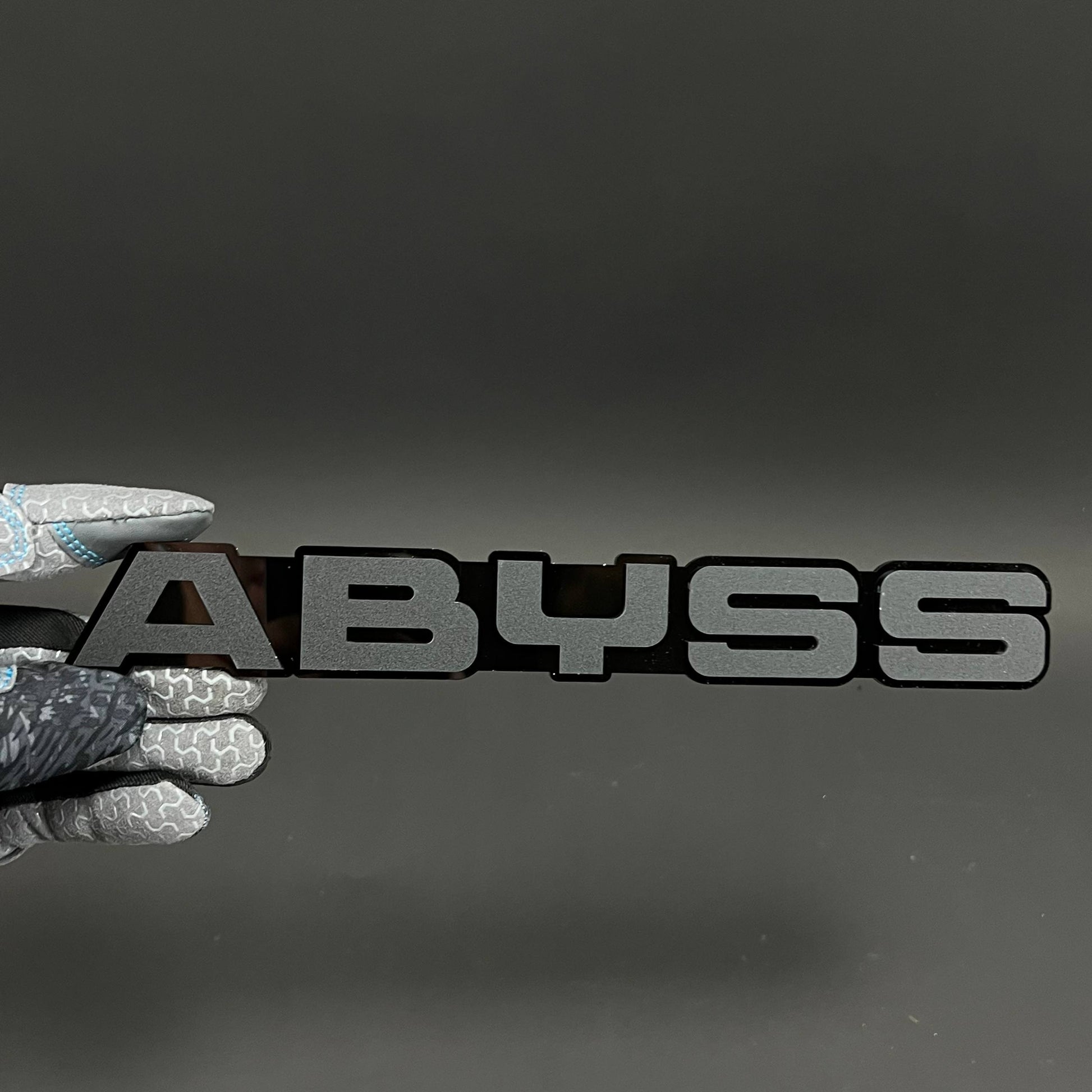 1PC ABYSS 3D Acrylic Badge - Car Truck Emblem Fender Tailgate Trunk Sticker