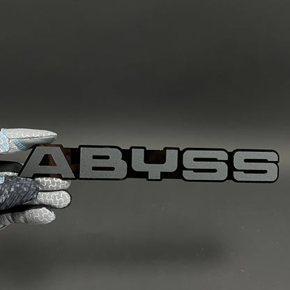 1PC ABYSS 3D Acrylic Badge - Car Truck Emblem Fender Tailgate Trunk Sticker