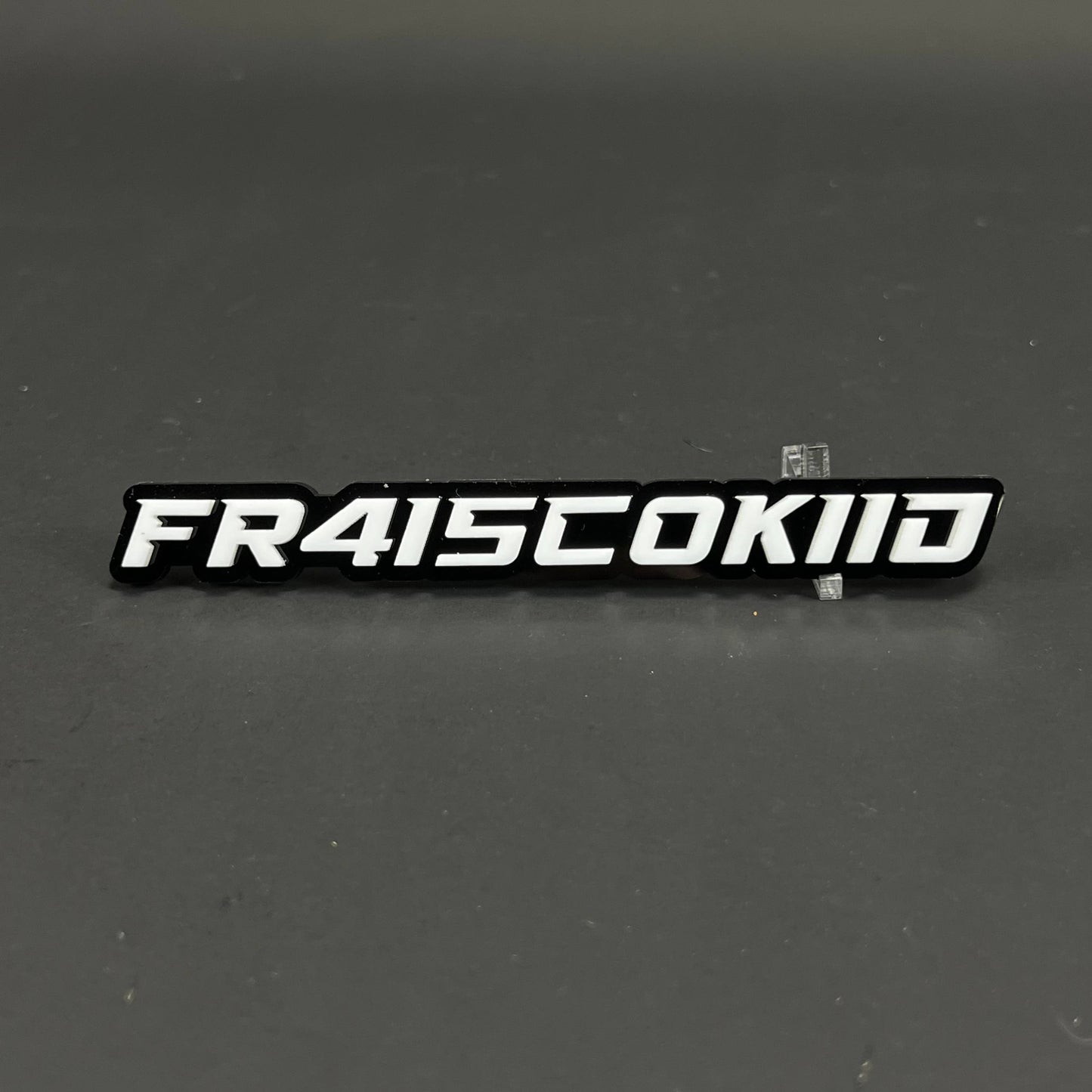 1PC FR415COKIID 3D Acrylic Badge - Car Truck Emblem Fender Sticker