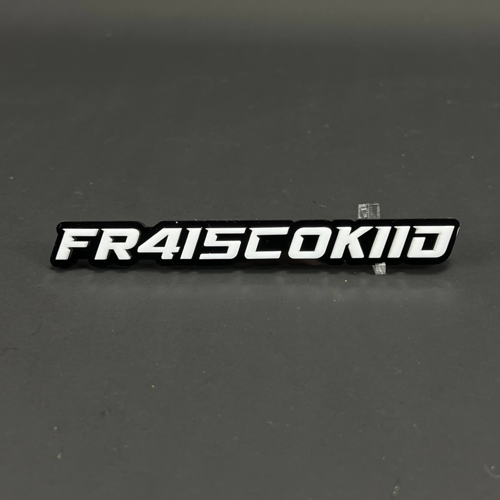 1PC FR415COKIID 3D Acrylic Badge - Car Truck Emblem Fender Sticker