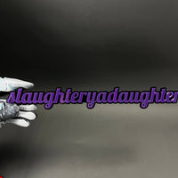 1PC slaughteryadaughter 3D Acrylic Badge - Car Truck Emblem Fender Sticker