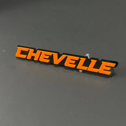 1PC CHEVELLE 3D Acrylic Badge - Car Truck Emblem Fender Tailgate Trunk Sticker
