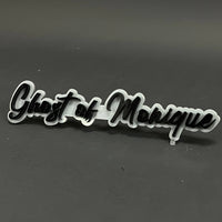1PC Ghost of Monique 3D Acrylic Badge - Car Truck Emblem Fender Sticker