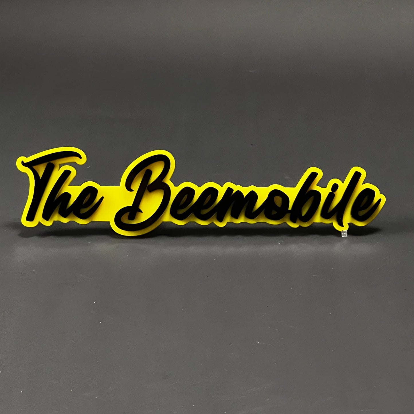 1PC The Beemobile 3D Acrylic Badge - Car Truck Emblem Fender Sticker