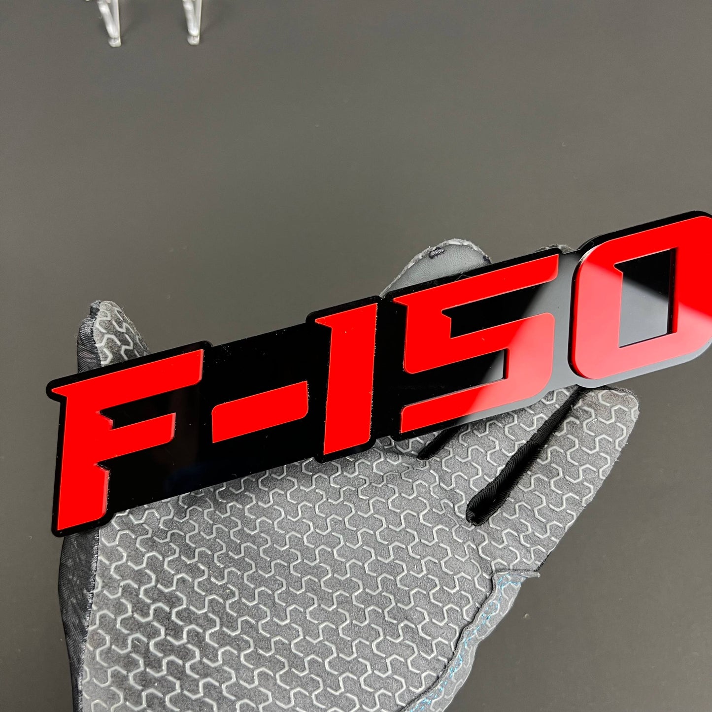 F-150 3D Acrylic Badge - Car Truck Emblem Fender Tailgate Trunk Sticker