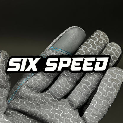 1PC SIX SPEED 3D Acrylic Badge - Car Truck Emblem Fender Tailgate Trunk Sticker
