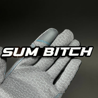 1PC SUM BITCH 3D Acrylic Badge - Car Truck Emblem Fender Tailgate Trunk Sticker