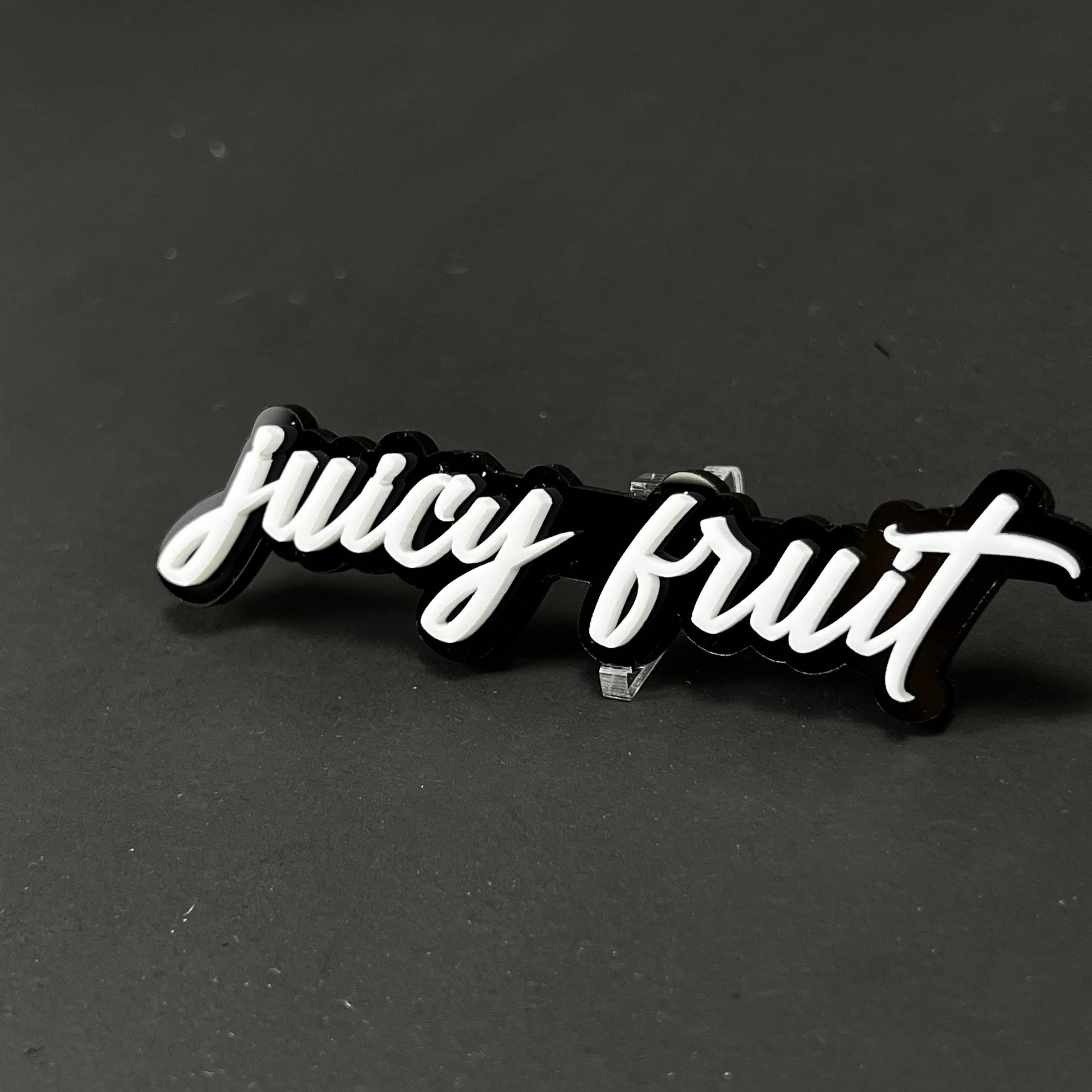 1PC juicy fruit 3D Acrylic Badge - Car Truck Emblem Fender Sticker