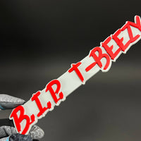 1PC B.I.P. T-BEEZY 3D Acrylic Badge - Car Truck Emblem Fender Sticker