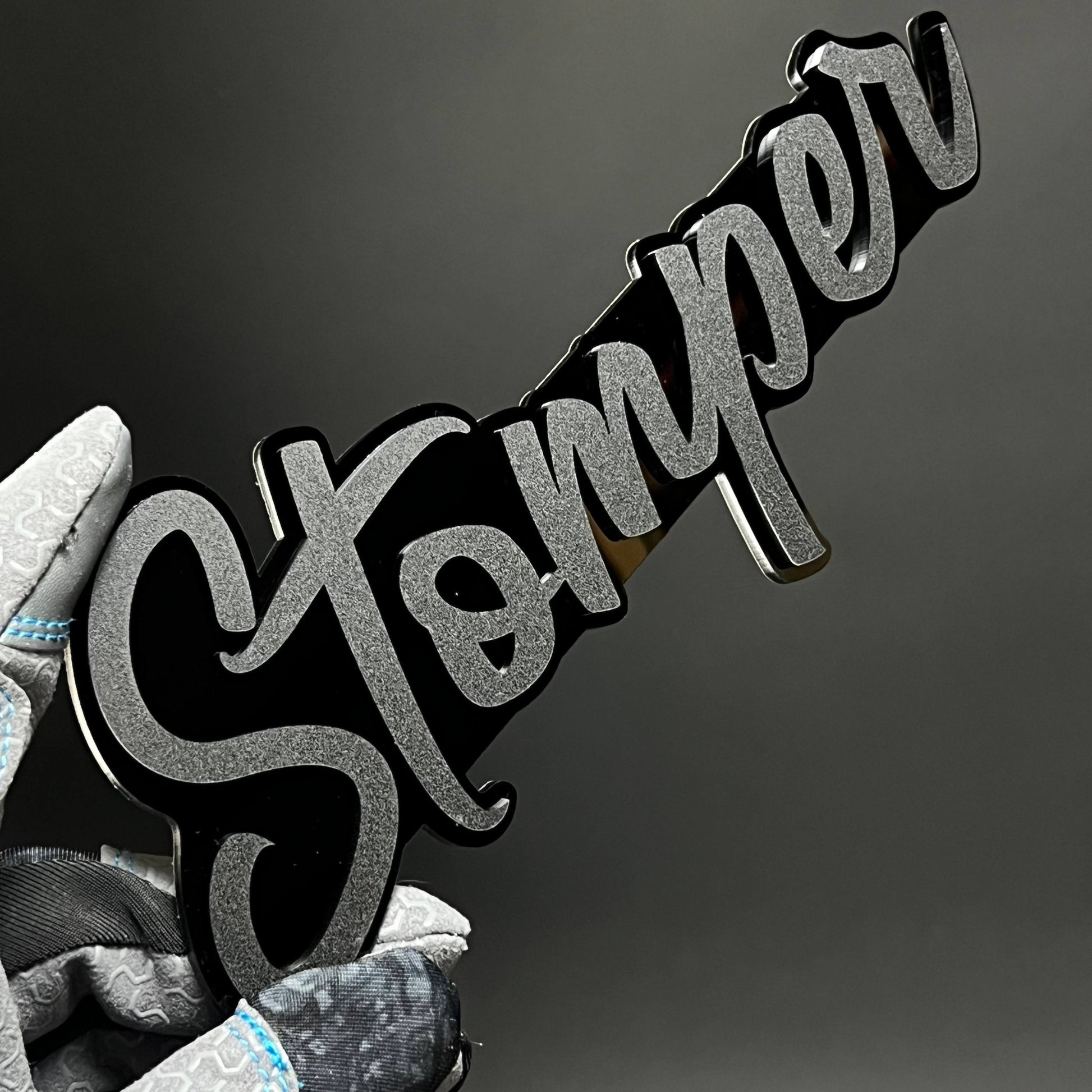 1PC Stomper 3D Acrylic Badge - Car Truck Emblem Fender Tailgate Trunk Sticker