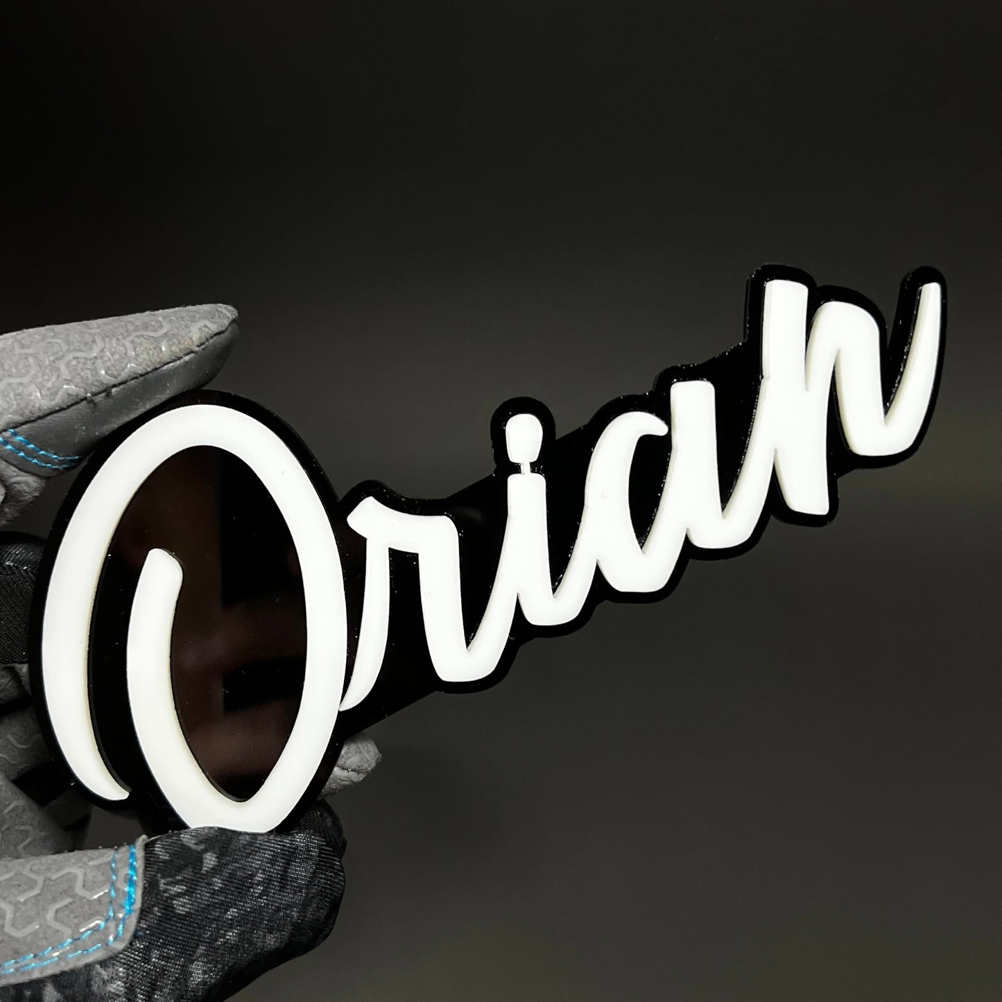 1PC Orian 3D Acrylic Badge - Car Truck Emblem Fender Tailgate Trunk Sticker