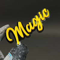 1PC Magic 3D Acrylic Badge - Car Truck Emblem Fender Tailgate Trunk Sticker
