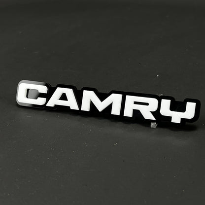 1PC CAMRY 3D Acrylic Badge - Car Truck Emblem Fender Tailgate Trunk Sticker