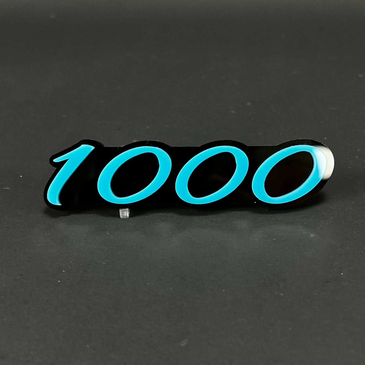 1PC 1000 3D Acrylic Badge - Car Truck Emblem Fender Tailgate Trunk Sticker