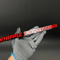 1PC WHIPPLE SUPERCHARGED 3D Acrylic Badge - Car Truck Emblem Fender Sticker