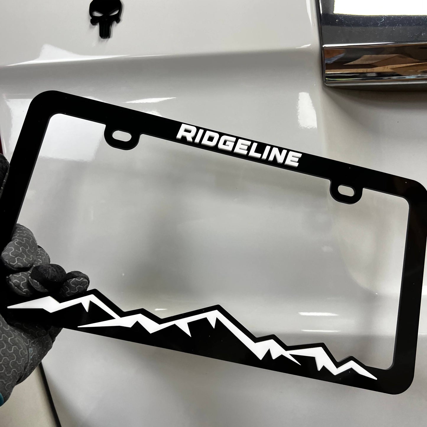 1PC RIDGELINE 3D Acrylic Badge - Car Truck Emblem Fender Tailgate Trunk Sticker