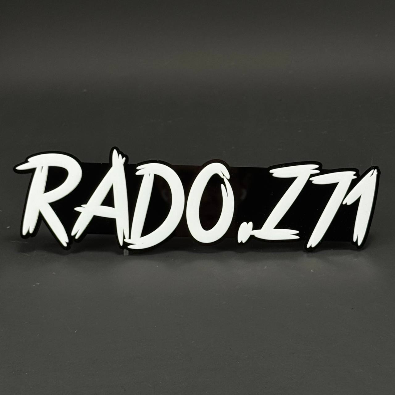 1PC RADO.Z71 3D Acrylic Badge - Car Truck Emblem Fender Tailgate Trunk Sticker