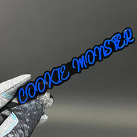 1PC COOKIE MONSTER 3D Acrylic Badge - Car Truck Emblem Fender Sticker
