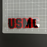 1PC USMC 3D Acrylic Badge - Car Truck Emblem Fender Tailgate Trunk Sticker