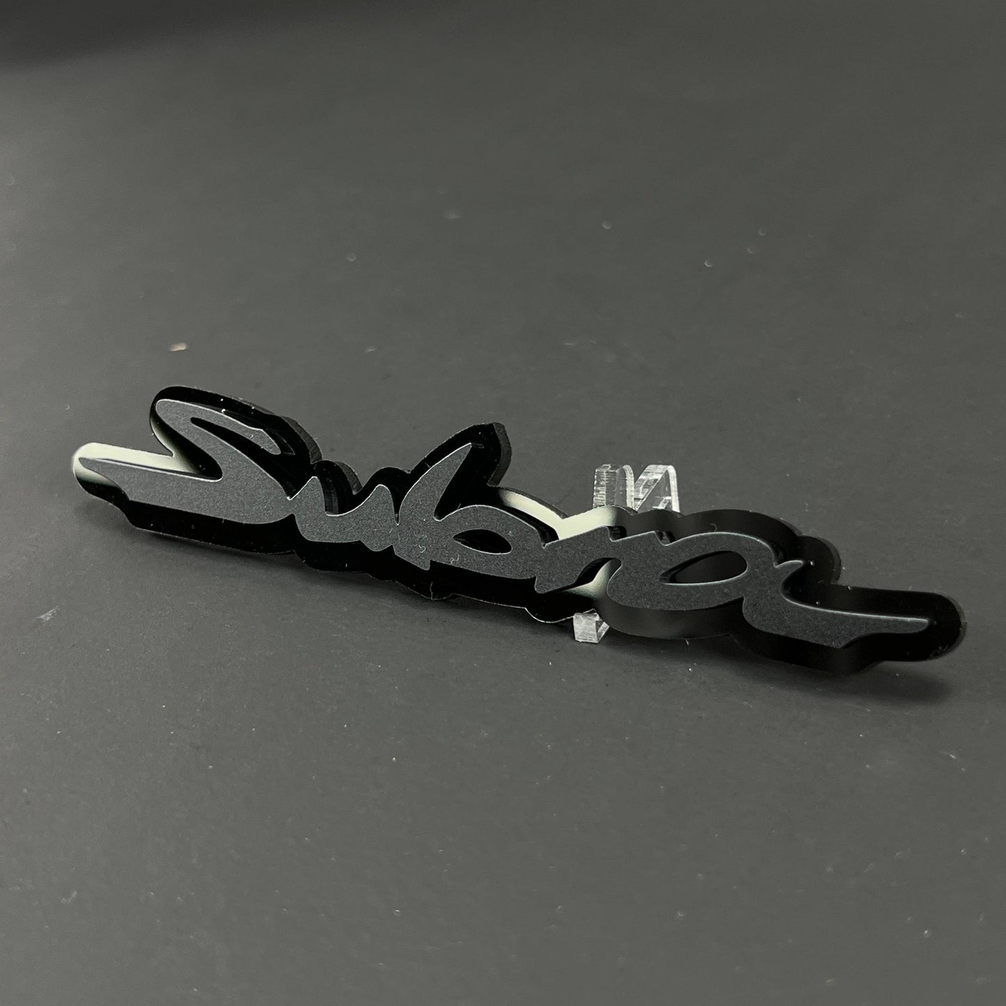 1PC Subaru 3D Acrylic Badge - Car Truck Emblem Fender Tailgate Trunk Sticker