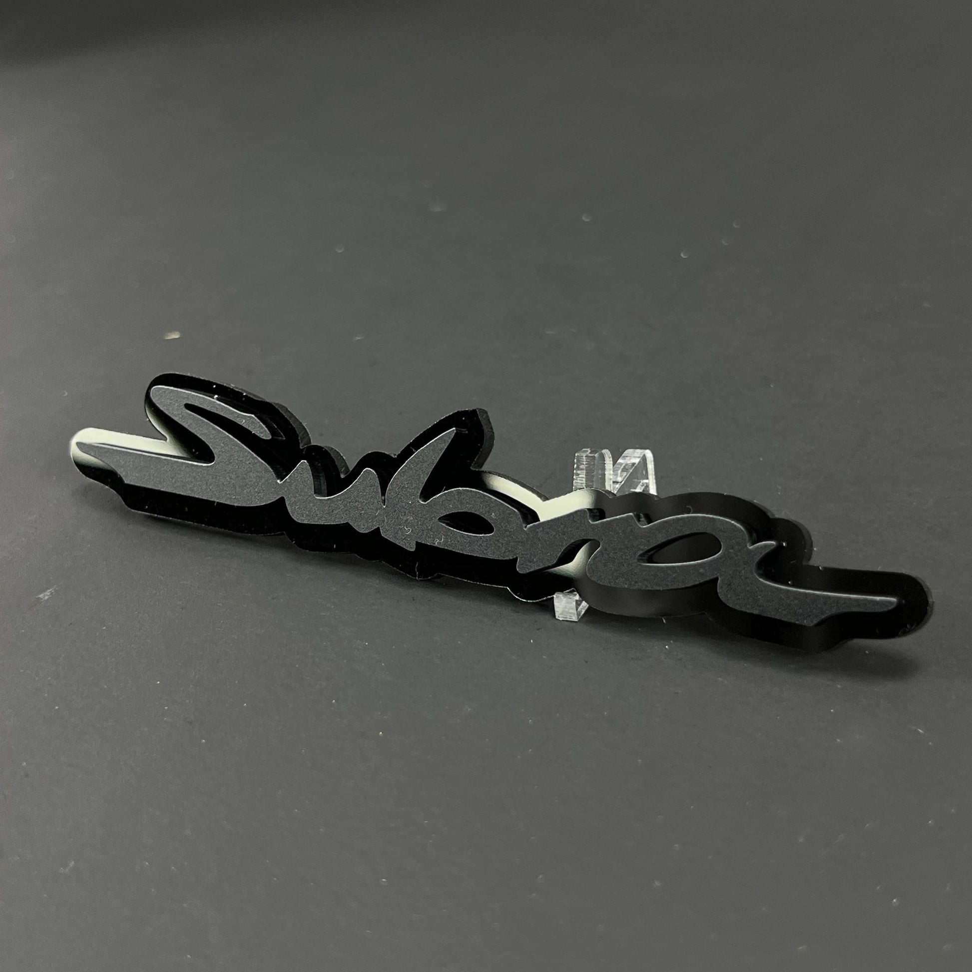 1PC Subaru 3D Acrylic Badge - Car Truck Emblem Fender Tailgate Trunk Sticker