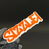 1PC SIZZLE! 3D Acrylic Badge - Car Truck Emblem Fender Tailgate Trunk Sticker