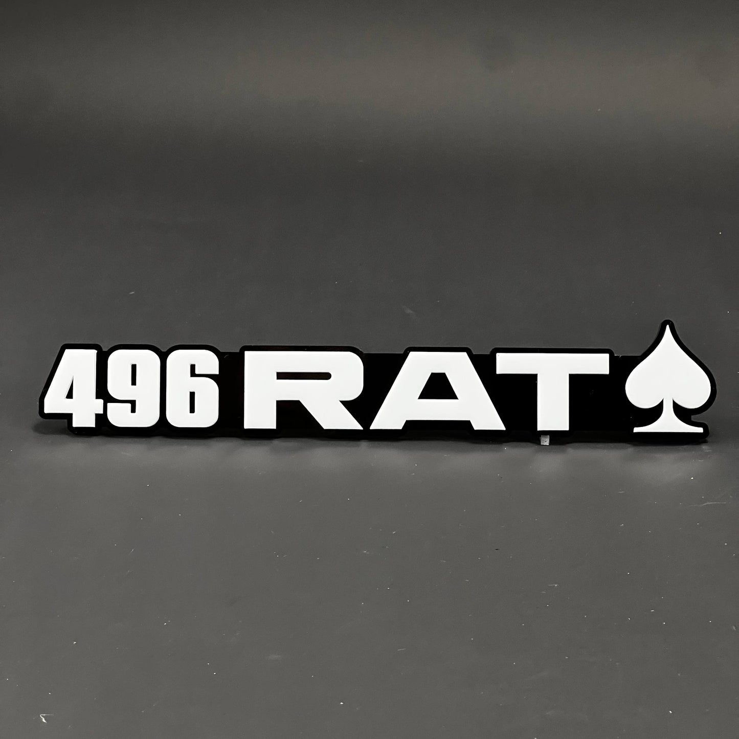 1PC 496 RAT 3D Acrylic Badge - Car Truck Emblem Fender Tailgate Trunk Sticker