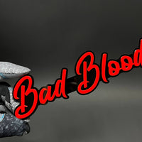 1PC Bad Blood 3D Acrylic Badge - Car Truck Emblem Fender Tailgate Trunk Sticker