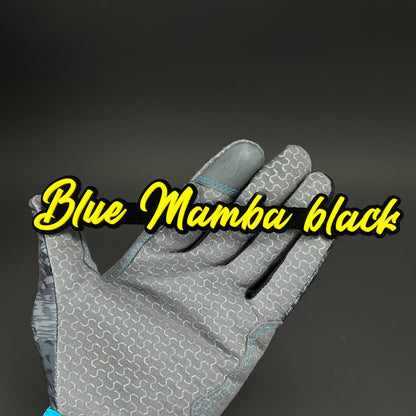 1PC Blue Mamba black 3D Acrylic Badge - Car Truck Emblem Fender Sticker