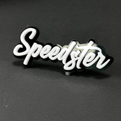 1PC Speedster 3D Acrylic Badge - Car Truck Emblem Fender Tailgate Trunk Sticker