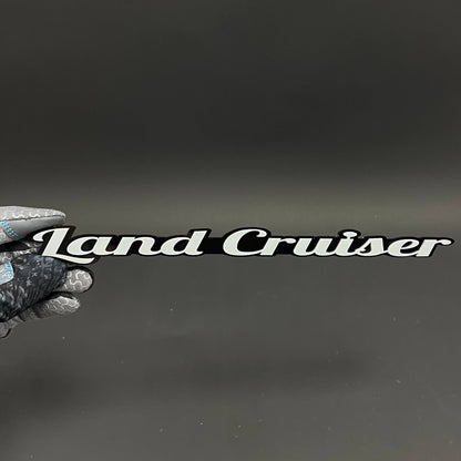 1PC Land Cruiser 3D Acrylic Badge - Car Truck Emblem Fender Sticker