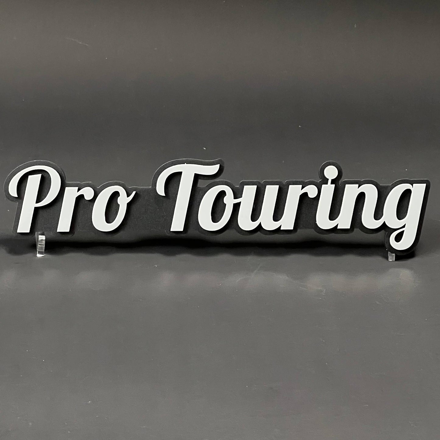1PC Pro Touring 3D Acrylic Badge - Car Truck Emblem Fender Sticker