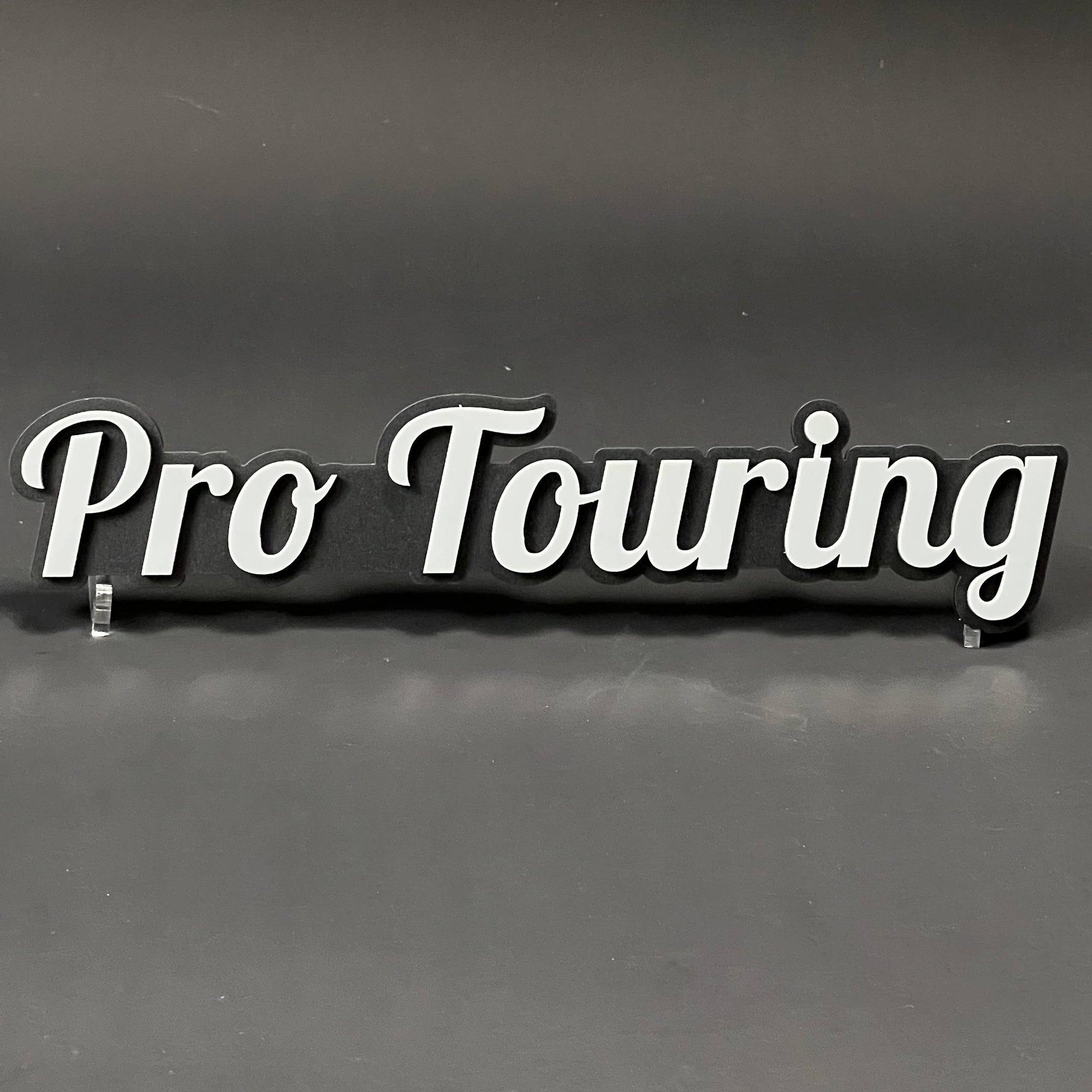 1PC Pro Touring 3D Acrylic Badge - Car Truck Emblem Fender Sticker