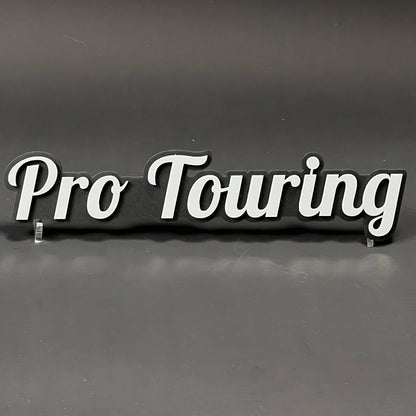 1PC Pro Touring 3D Acrylic Badge - Car Truck Emblem Fender Sticker