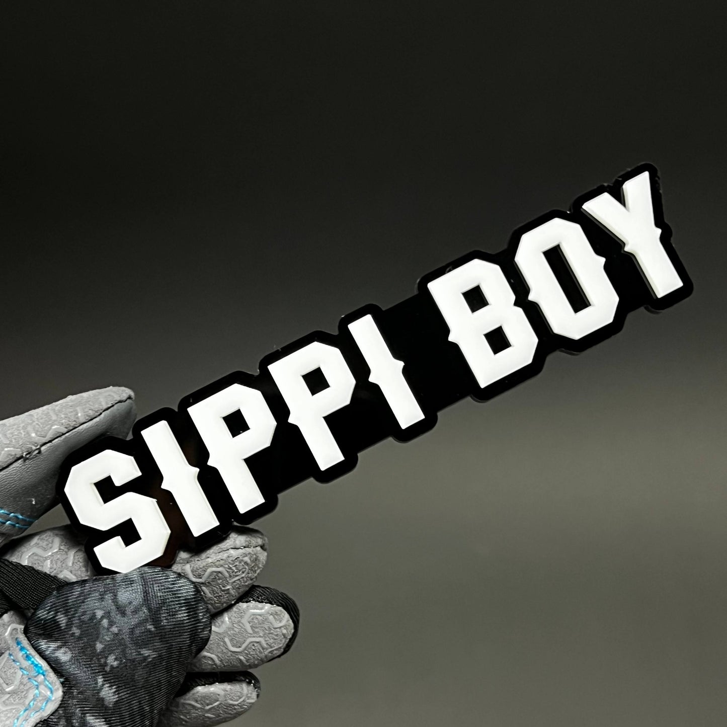 1PC SIPPI BOY 3D Acrylic Badge - Car Truck Emblem Fender Tailgate Trunk Sticker