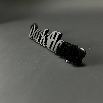 1PC Dark Horse 3D Acrylic Badge - Car Truck Emblem Fender Tailgate Trunk Sticker