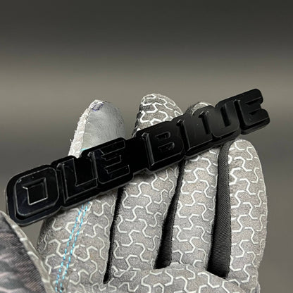 1PC OLE BLUE 3D Acrylic Badge - Car Truck Emblem Fender Tailgate Trunk Sticker
