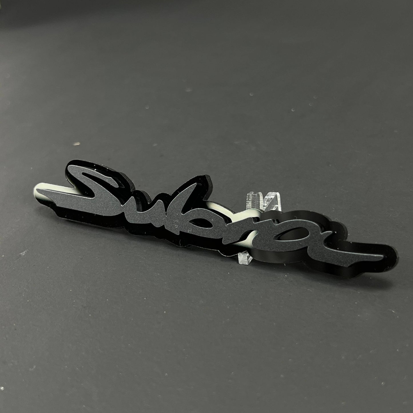 1PC Subaru 3D Acrylic Badge - Car Truck Emblem Fender Tailgate Trunk Sticker
